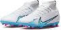 Nike mercurial superfly voetbalschoenen wit blauw kinderen - Thumbnail 1