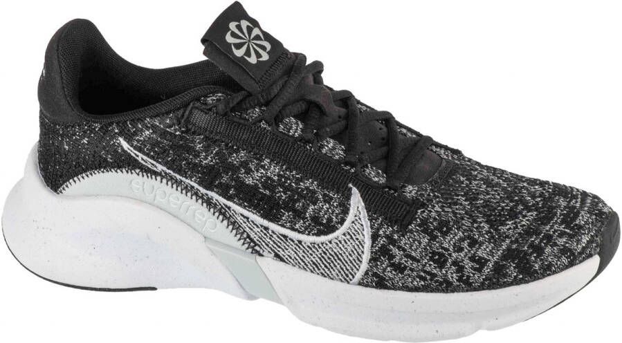 Nike SuperRep Go 3 Next Nature Flyknit Trainingsschoenen voor heren Zwart