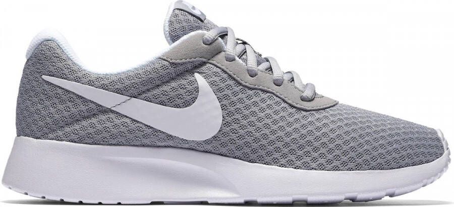 Nike Tanjun Dames Sneakers Wolf Grey White