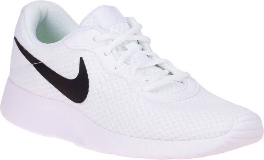 Nike Tanjun Sneakers White Black Barely Volt Heren - Foto 6