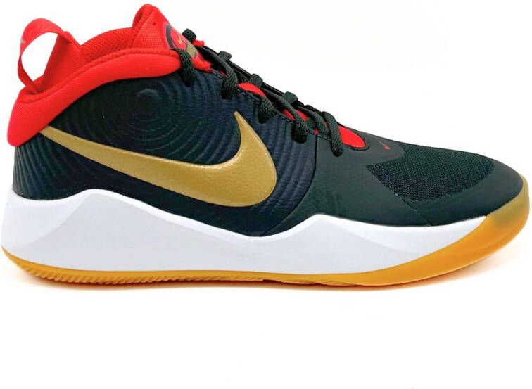 Nike Team Hustle D9 GS (Dark Smoke Grey Gold)