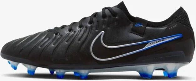 Nike Tiempo Legend 10 Elite FG Zwart Blauw Voetbalschoenen Unisex Doos Zonder Deksel