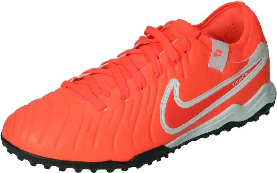 Nike tiempo legend 10 pro turf voetbalschoen in de kleur oranje