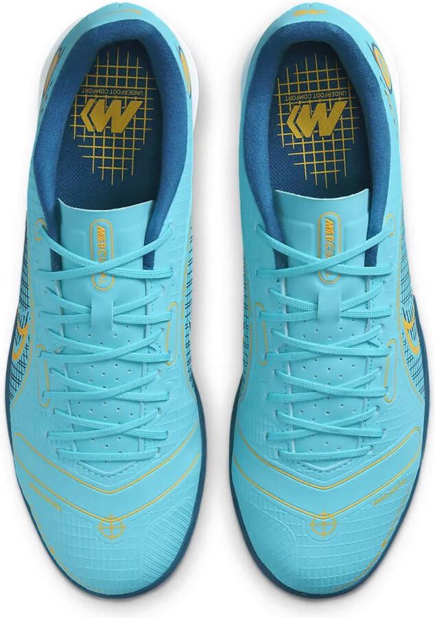 Nike Mercurial Vapor 14 Academy IC Zaalvoetbalschoen Blauw