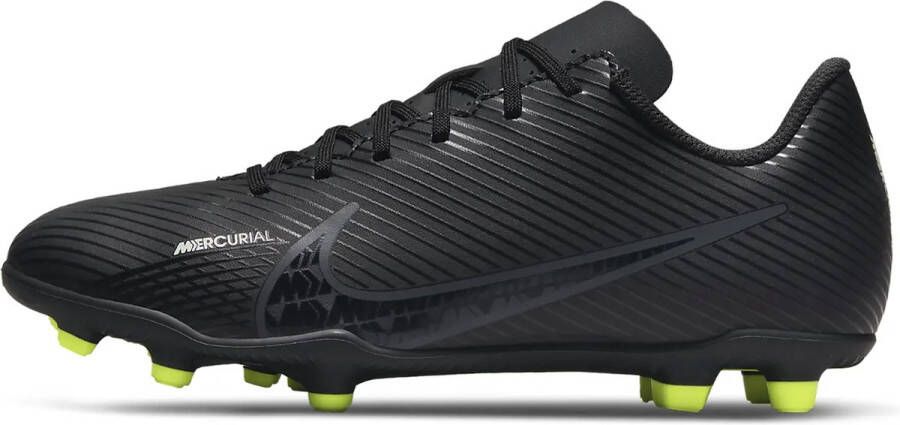 Nike Jr. Mercurial Vapor 15 Club FG MG Voetbalschoenen voor kleuters kids(meerdere ondergronden) Black Summit White Volt Dark Smoke Grey Kind - Foto 3