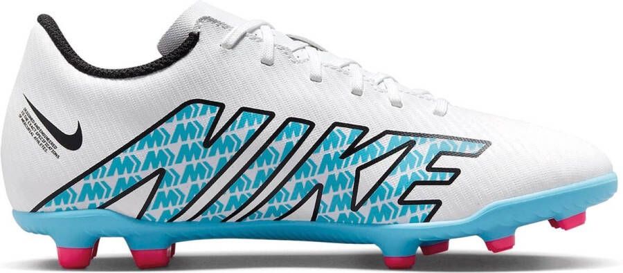 Nike Vapor 15 Club Voetbalschoenen Unisex Wit Blauw