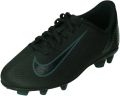 Nike MG Low-top voetbalschoenen voor kleuters kids (meerdere ondergronden) Jr. Mercurial Vapor 16 Club Black - Zwart