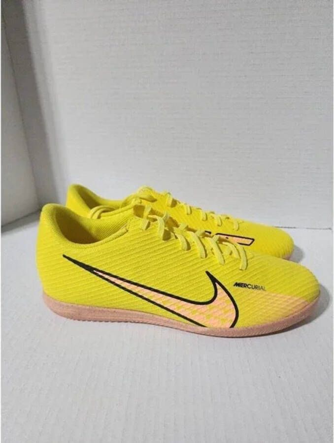 Nike Vapor Club Zaalvoetbalschoen Unisex Zaal Geel Zalm Doos zonder deksel
