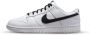 Nike Dunk Low Retro Basketball Schoenen white black summit white maat: 43 beschikbare maaten:41 42.5 43 44 45 46 - Thumbnail 1