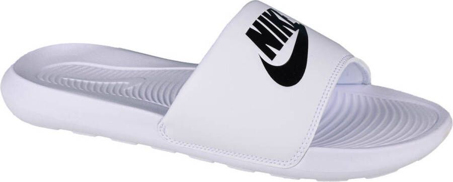 Nike Victori One Slide Sandalen Schoenen white black white maat: 47.5 beschikbare maaten:40 41 44 45 46 47.5 - Foto 2