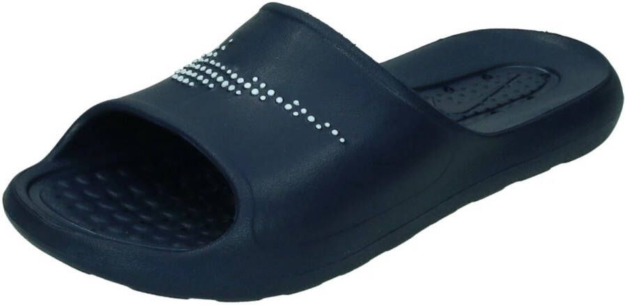 Nike victori one shower slides in de kleur marine