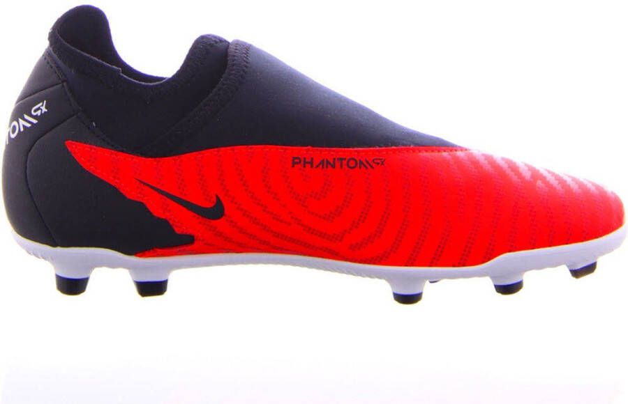Nike Phantom GX Club DF Voetbalschoen Zwart Rood - Foto 2