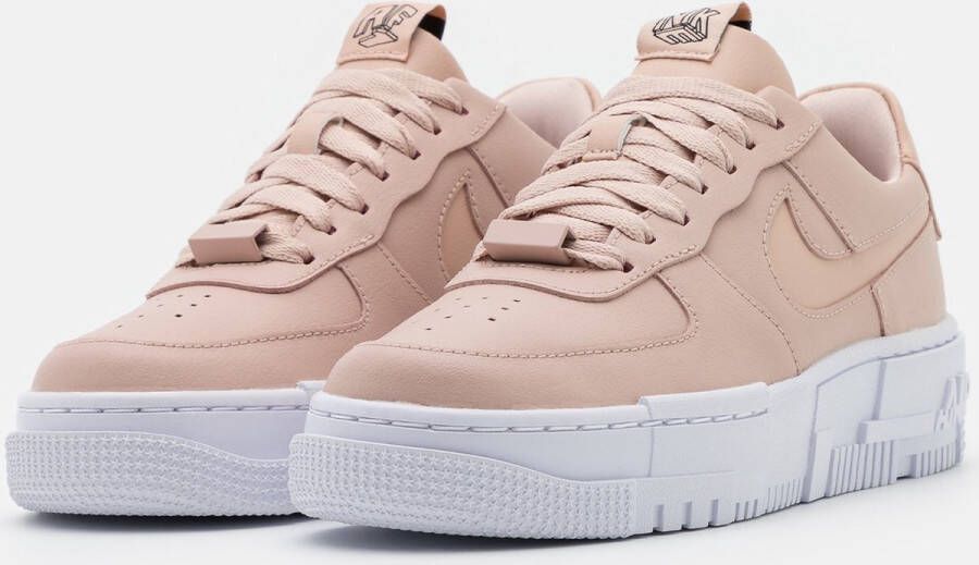 Nike Air Force 1 Pixel Damesschoen Particle Beige Black White Particle Beige - Foto 2