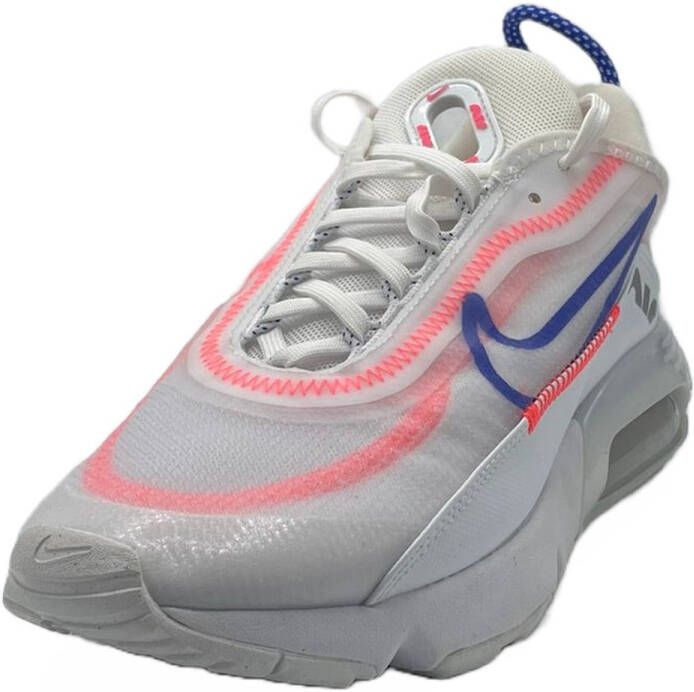 Nike Air Max 2090 sschoen White Flash Crimson Metallic Silver Racer Blue