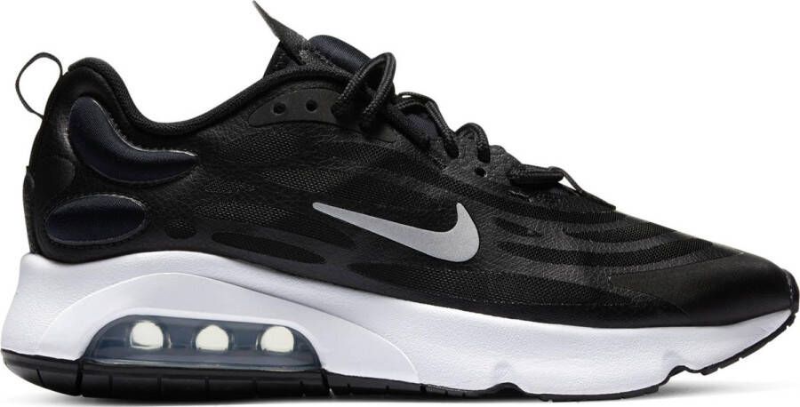 Nike W Air Max Exosense Dames Sneakers Black Mtlc Silver-White