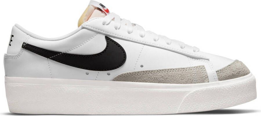 Nike Wmns Blazer Low Platform Basketball Schoenen white black sail team orange maat: 36.5 beschikbare maaten:36.5 41 - Foto 2
