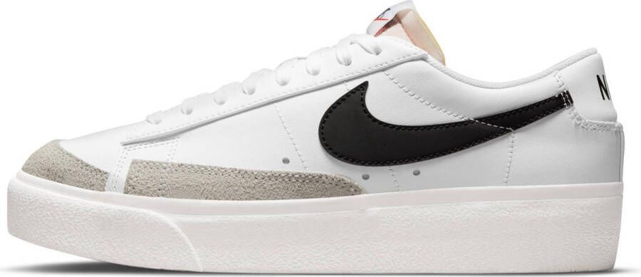 Nike Wmns Blazer Low Platform Basketball Schoenen white black sail team orange maat: 36.5 beschikbare maaten:36.5 41 - Foto 3