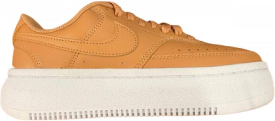 Nike court vision alta leather sneakers bruin dames