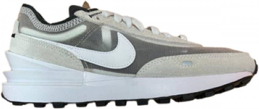 Nike W Waffle One Sneakers Wit Zwart