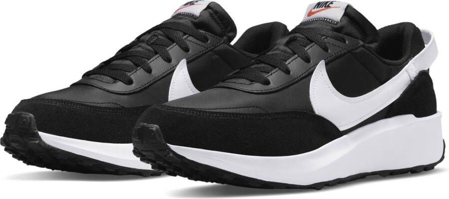 Nike Waffle Debut Sneakers Black White Orange Clear - Foto 9