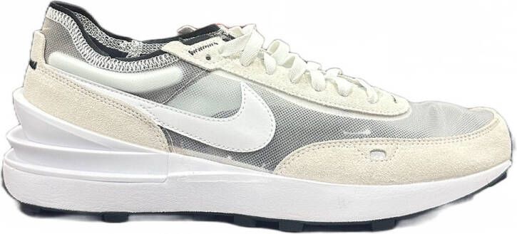 Nike Waffle One Fashion sneakers Schoenen summit white white black orange maat: 47.5 beschikbare maaten:47.5