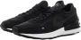 Nike Lage Sneaker Zwart Wit Oranje Wafel Stijl Black Heren - Thumbnail 1