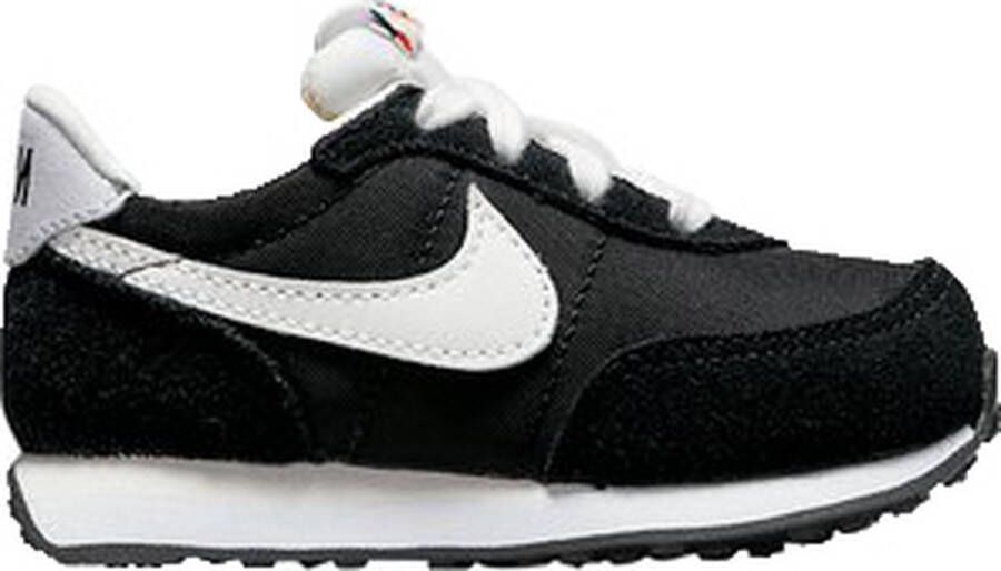 Nike Waffle Trainer 2 Schoenen voor baby's peuters Zwart