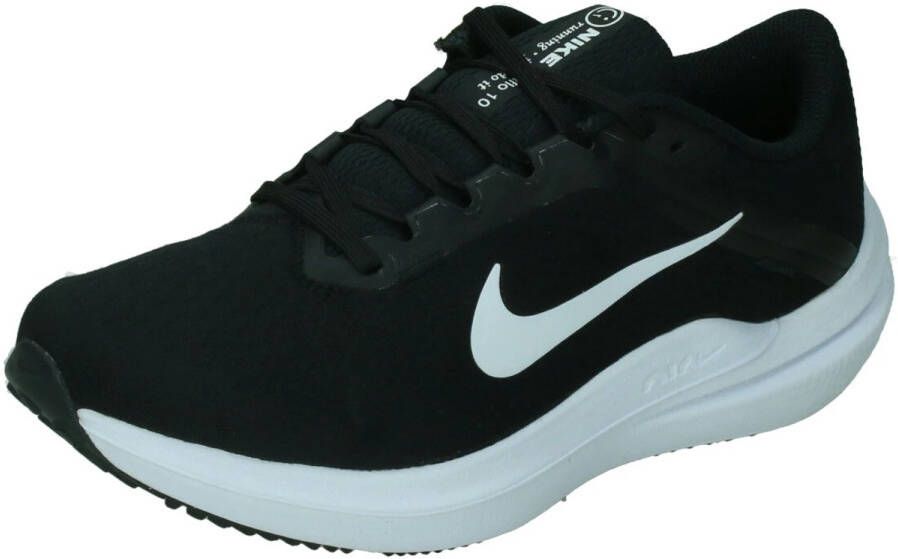 Nike air winflo 10 hardloopschoenen zwart wit dames