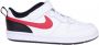 Nike Court Borough Low 2 (GS) sneakers wit rood zwart - Thumbnail 2