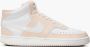 Nike Witte hoge sneaker court vision mid - Thumbnail 1