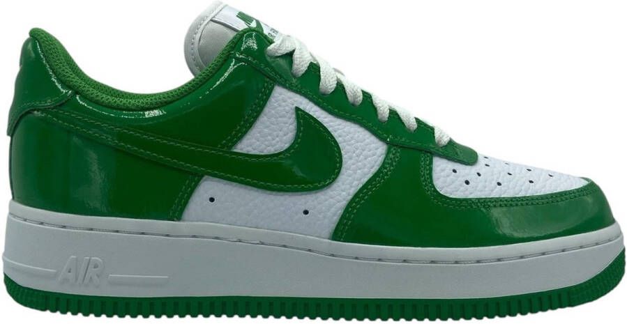 Nike Air Force 1 '07 Low Patent Green White Sneakers Unisex