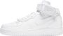 Nike Air Force 1 Mid LE Triple White Sneakers Kinderen White White White - Thumbnail 5