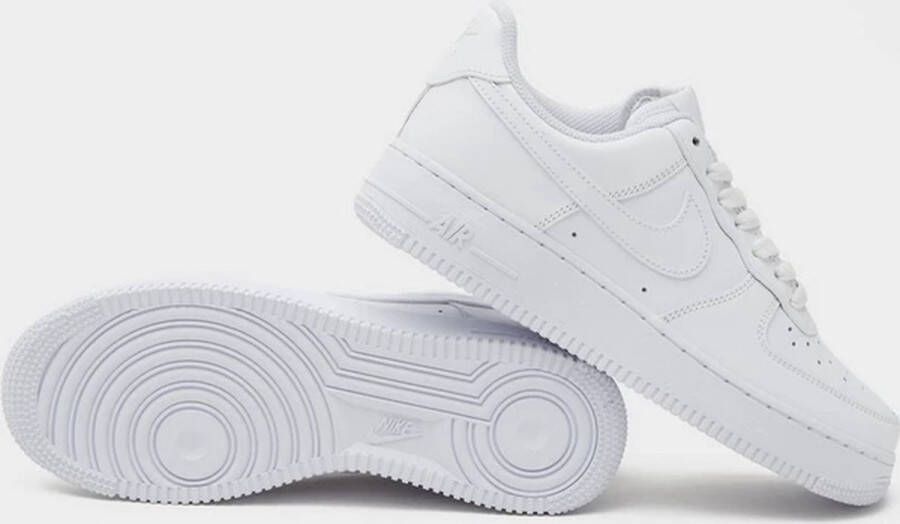 Nike Air Force 1 (gs) Fashion sneakers Schoenen white white maat: 39 beschikbare maaten:36 37.5 38.5 36.5 39 35.5 40 - Foto 4