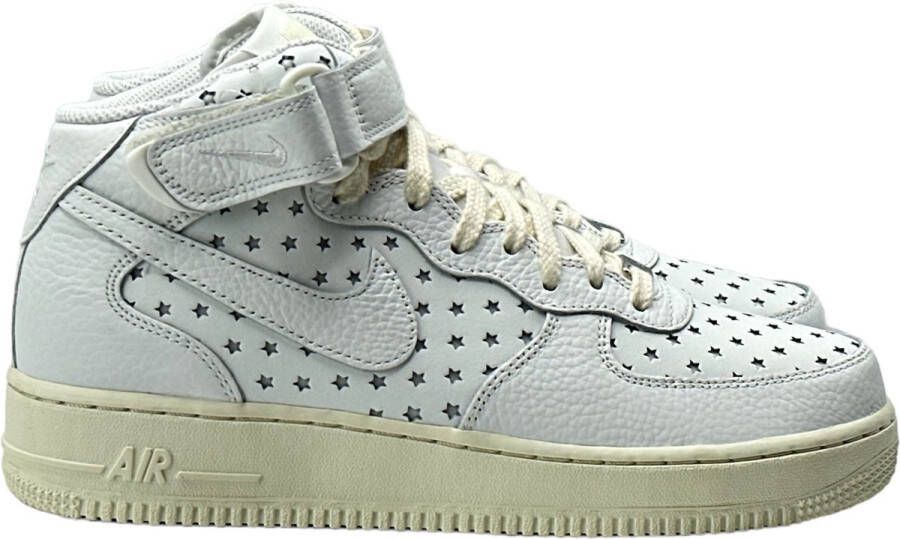 Nike WMNS Air Force 1 MID (Summit White Summit White) Sneakers Unisex - Foto 2