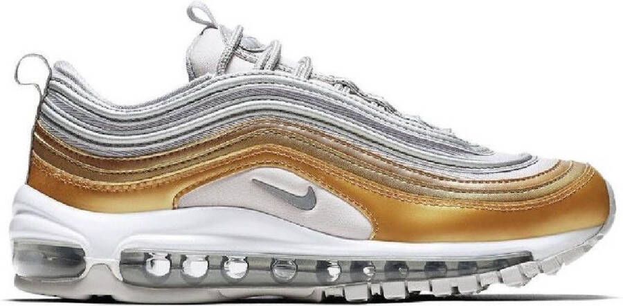 Nike wit met goud best sale