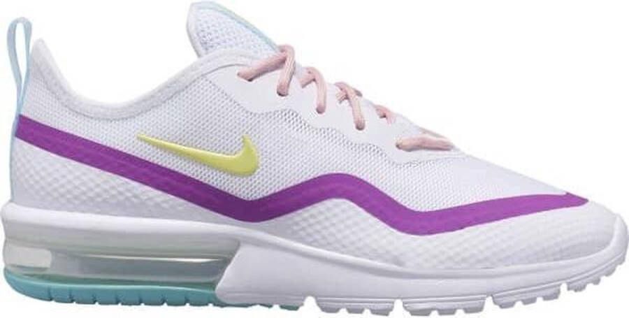 Nike WMNS Air Max Sequent 4.5 Wit Geel Paars