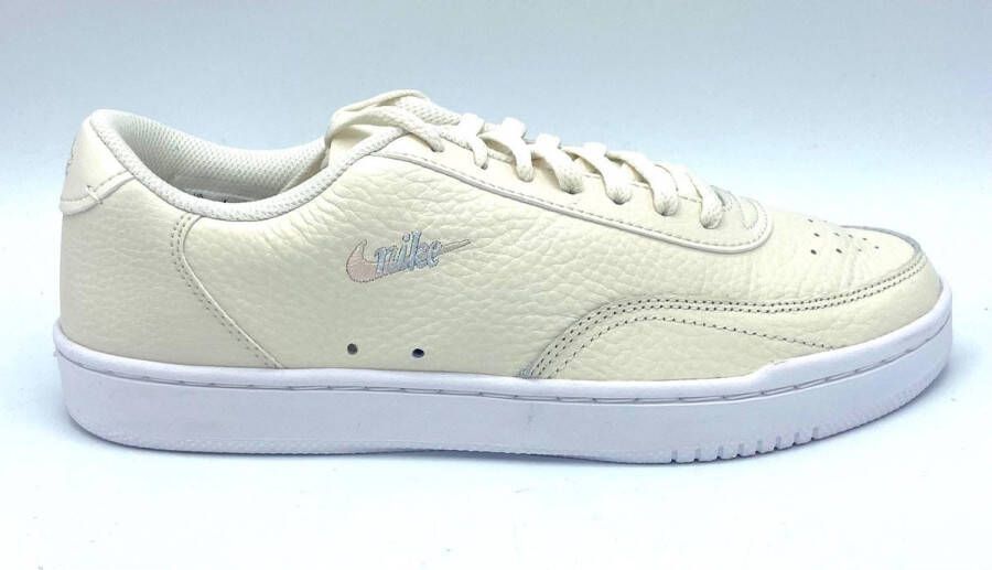 Nike WMNS Court Vintage PRM Sneakers Unisex Pale Ivory Washed Coral Aura