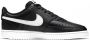Nike Court Vision Low Sneakers Black White-Photon Dust - Thumbnail 31