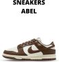 Nike Damesschoenen Dunk Low Premium Sail Coconut Milk Brown- Heren Sail Coconut Milk Brown - Thumbnail 8