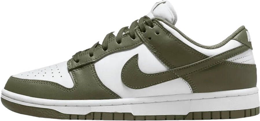 Nike WMNS Dunk Low Medium Olive White Medium Olive-White DD1503-120 Schoenen Sneakers Groen Green