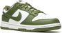 Nike WMNS Dunk Low Medium Olive White Medium Olive-White DD1503-120 Schoenen Sneakers Groen Green - Thumbnail 7