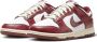 Nike WMNS Dunk Low PRM Vintage Team Red FJ4555 - Thumbnail 3