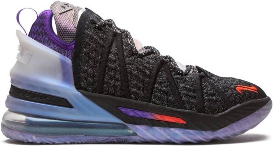 Nike x Lebron XVIII Heren Sneaker Basketbal NBA Zwart Crimson LET OP! Doos Zonder Deksel