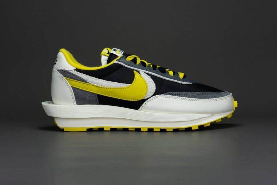 NIKE X SACAI X UNDERCOVER Nike Ld Waffle X Sacai X Undercover Black Bright Citron DJ4877