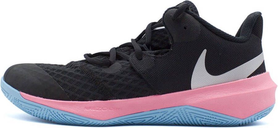 Nike Zoom Hyperspeed Court LE Volleybalschoenen Black Pink Heren
