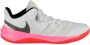 Nike Zoom Hyperspeed Court LE Volleybalschoenen White Black Bright Crimson Pink Blaster Heren - Thumbnail 1