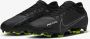 Nike Zoom Mercurial Vapor 15 Pro Gras Voetbalschoenen (FG) Zwart Grijs Neon Geel - Thumbnail 1