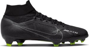 Nike Zoom Mercurial Superfly 9 Pro FG Voetbalschoenen(stevige ondergrond) Black Summit White Volt Dark Smoke Grey