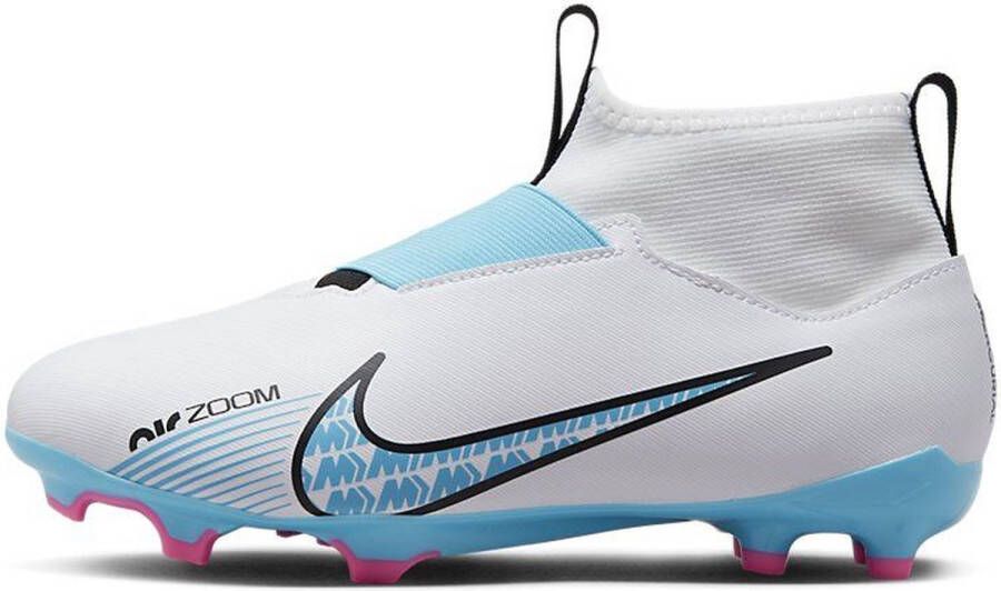 Nike Zoom Mercurial Superfly 9 Academy FG?MG Jr. voetbalschoenen wit blauw roze - Foto 2
