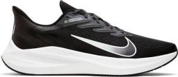 Nike Air Zoom Winflo 7 hardloopschoenen zwart rwit antraciet